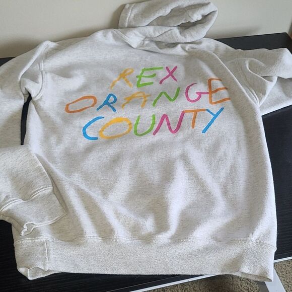 Urban outfitters RARE REX ORANGE COUNTY HOODIE MERCH concert hoodie small top - Picture 11 of 16